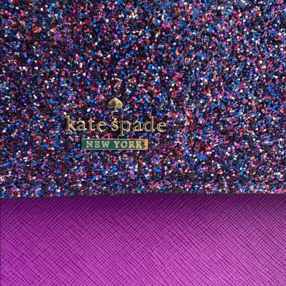 Kate Spade Cameron Byrdie Glitter Crossbody NWOT - Picture 4 of 10